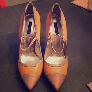 Dolce and Gabbana Leather Heels